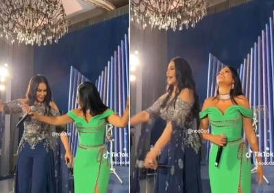 فيديو مسرب لأحلام ورحمة رياض في أحد الأعراس وهن يقمن بهذا الشيء المخجل.. شاهد قبل الحذف