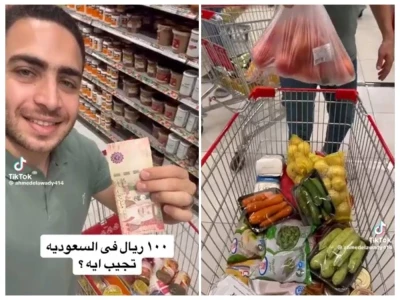 بأقل سعر.. مصري يوثق لحظة شراءه لكل مالذ وطاب من داخل متجر سعودي ويكشف عن قيمة الفاتورة التي أذهلت الجميع