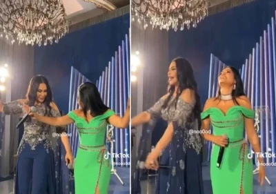 فيديو مسرب لأحلام ورحمة رياض في أحد الأعراس وهن يقمن بهذا الشيء المخجل.. شاهد قبل الحذف