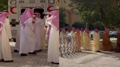 "فيديو: حشود المصلين تتوافد لوداع الأمير الراحل بدر بن عبدالمحسن بكل تأثير وعاطفة"
