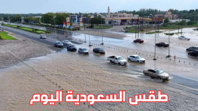 "تحذيرات بالأرصاد: أمطار غزيرة ورياح عاتية تضرب 8 مناطق في السعودية"